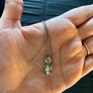 Coach Necklace, Silver